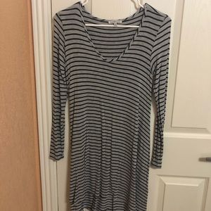 Charlotte Russe stripped long sleeve dress